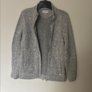 Gray Zip-Up Jacket